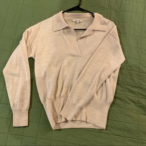 Cream Polo Sweater from Madewell - Size Small